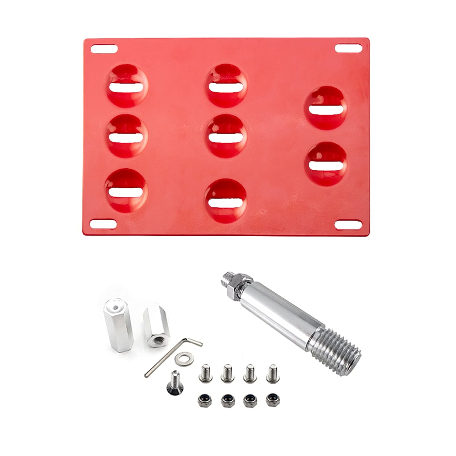 Amazon.co.jp: Xotic Tech フロントバンパー牽引フック ナンバー